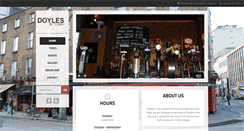 Desktop Screenshot of doylesintown.com